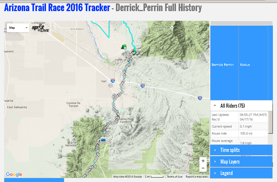Arizona Trail Race 2016